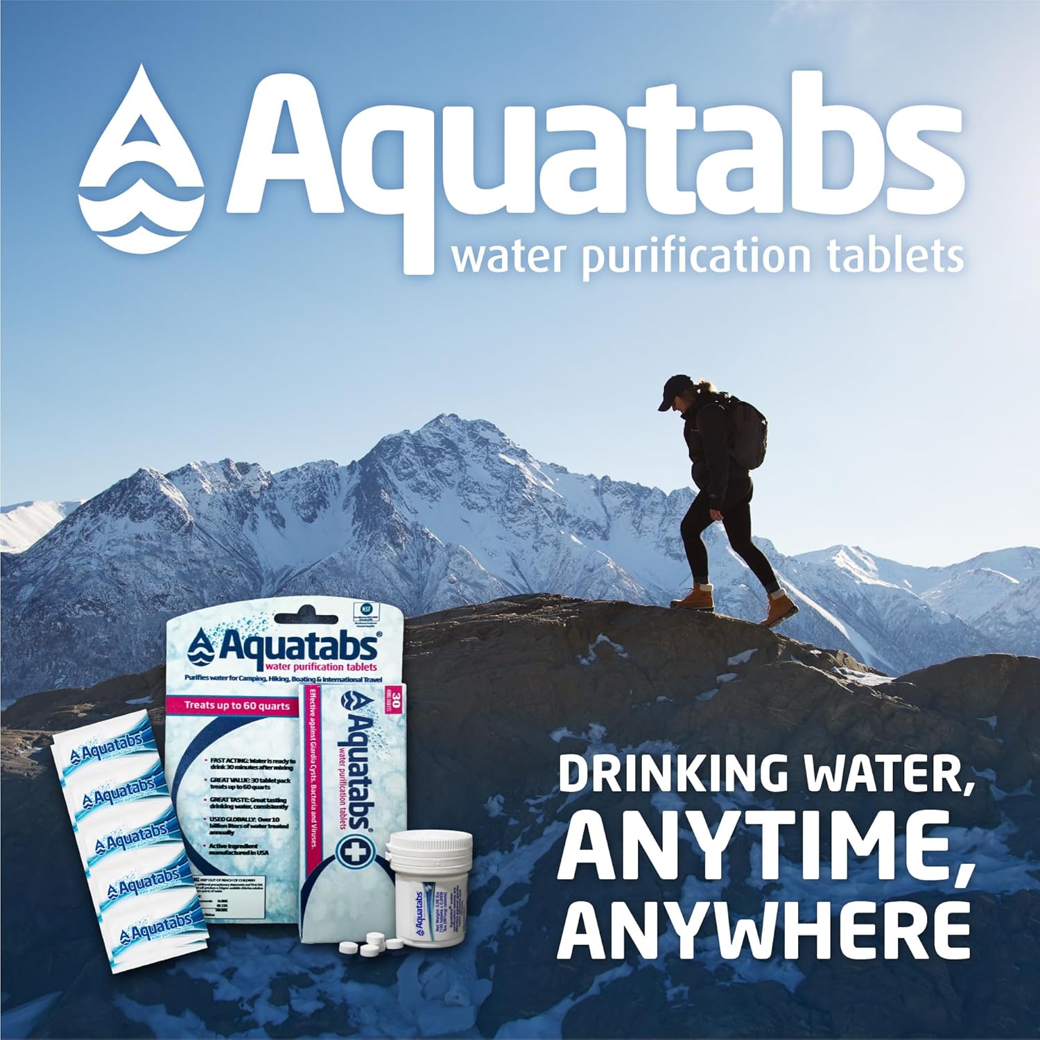 Aquatabs Water Purification Tablets