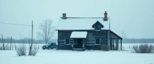Heat Hacks - Rural scene - house with no power