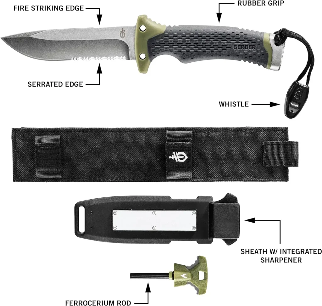 Tactical and Survival Knives - A typical survival knife